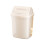 AuroraX3Gallon papperskorg med svängbart lock, kaki 2