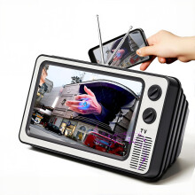 Lente d'ingrandimento per schermo da 12 pollici per cellulari, lente d'ingrandimento 3D HD per schermo del telefono, amplificatore per schermo