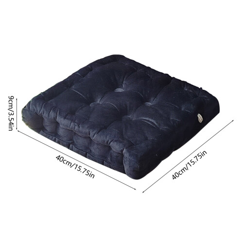 Χειμερινό μονωμένο μαξιλάρι 15,75"x15,75"x3,54", μαλακό μαξιλάρι καθίσματος από 2
