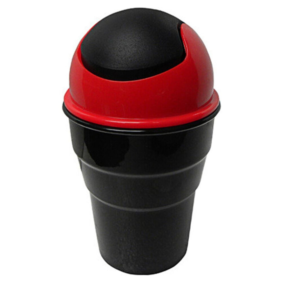 Auto Trash Storage Can For Car Mounted Garbage Bin Trashcan Red 9402001892928