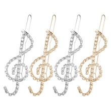 FRCOLOR4 peças Presilhas de cabelo sofisticadas com strass, estilo garra, para noivas e mulheres