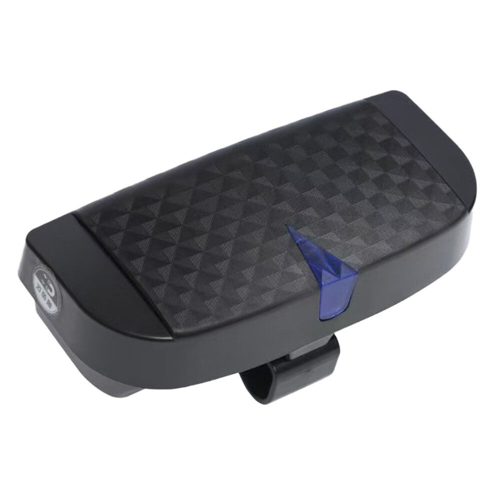 Car Multifunctional Sunglasses Case For Visor Â Eyeglasses Storage Organizer & Clip, Compatible With Most Vehicles Black 9402001892942