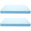 Blue Foam Sheets for DIY Projects Easy to Cut Lightweight Crafting Material for Model Making 2Pcs 6
