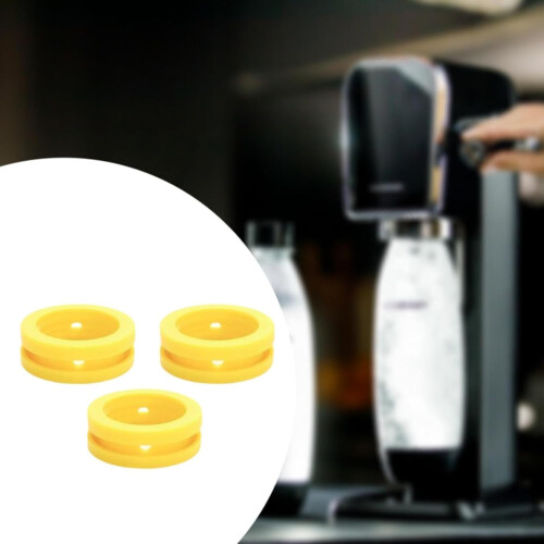 3Pcs Soda Machine Sealing Rings LeakProof CO2 Cylinder Silicone Gaskets Replacement 2