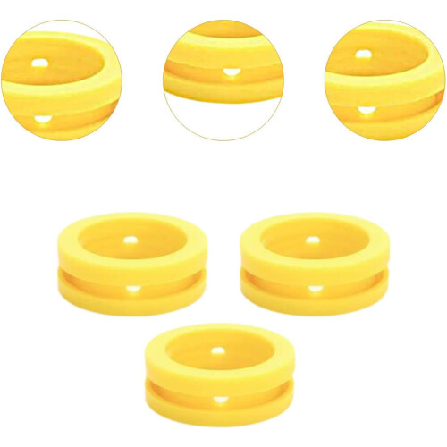 3Pcs Soda Machine Sealing Rings LeakProof CO2 Cylinder Silicone Gaskets Replacement 1