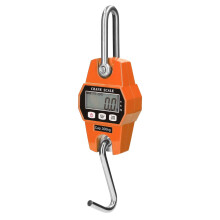 Mini bilancia digitale LCD portatile da 300 kg per uso industriale, elettronica, per carichi pesanti, con gancio per gru.