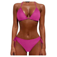 Komplety bikini dla kobiet, dwuczęściowe stroje kąpielowe, push-up, duże rozmiary, stroje plażowe, bikini z wysokim stanem