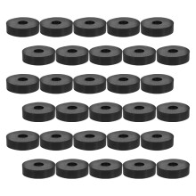 30pcs Rubber Grommets for Vibration Suppression Heavy Duty Rubber Washers for Machines Anti-Vibration Isolation Pads for Home Appliances