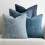 Housses de coussin en chenille 45 x 45 cm (lot de 4) 1