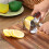Affetta patate, utensile da cucina per alimenti con supporto a clip 4