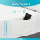 Ensemble de draps pour lit double, rafraîchissant, poches extra profondes, 6 pièces 3