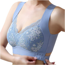 Ingebouwde bh voor dames, damesbh met afneembare schouderbandjes, comfortabele bh voor dagelijks gebruik.