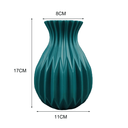 Ceramic-Style Flower Vase 17cm Small Decorative Vase 2