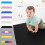 Gymnastikmåtte sort tri-fold 6x2FT med håndtag og 4