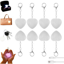 Wiederaufladbare LED-Taschenlampe mit Berührungssensor für Handtaschen und Geldbörsen – 2er-/4er-/6er-/8er-/10er-Packung
