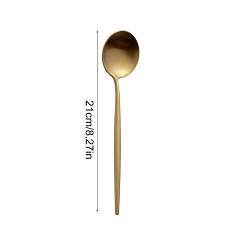 Stainless Steel Coffee Spoon Long Handle 1 Piece 2
