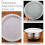 Kunststoff-Rührschüsseldeckel-Set – 3er-Pack, 15/17/19 cm 5