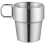 Titanium campingpan met opvouwbare beker, 2-delige set 7