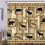 Ρουστίκ κουρτίνα ντους με αρκούδα και ελάφι 71x71 ίντσες 2