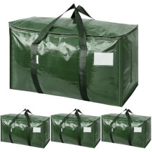Pacote com 4 Sacos de Mudança Dobráveis Extra Grandes e Resistentes