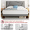 Elevadores de cama reforçados de 3 polegadas 4