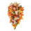 Couronne d'automne pour porte d'entrée 55 x 32 cm 1