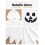 1-6T Μικρά Κορίτσια Αγόρια Κοστούμια Halloween Μανδύας με Πρόσωπο Φαντάσματος, Παιδικά 7