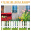 Clôture de jardin blanche en polypropylène pour usage extérieur - 1 ensemble 4