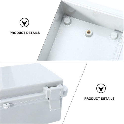 Εξωτερικό ηλεκτρικό κουτί Ηλεκτρικό κουτί Diy ηλεκτρονικό ABS αδιάβροχο κουτί 1
