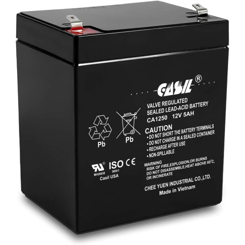 Γνήσια μπαταρία συναγερμού CA1240 12V4Ah SLA, ανταλλαγή με γνήσια μπαταρία συναγερμού