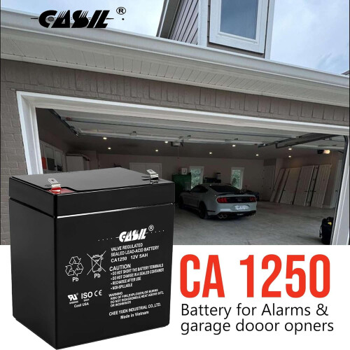 Γνήσια μπαταρία συναγερμού CA1240 12V4Ah SLA, ανταλλαγή με γνήσια μπαταρία συναγερμού 2