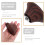 Houten handgreep voor pannendeksel (1 set) 7