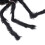 Supergruselige Spinne Halloween-Requisite Schwarz 76 cm 6