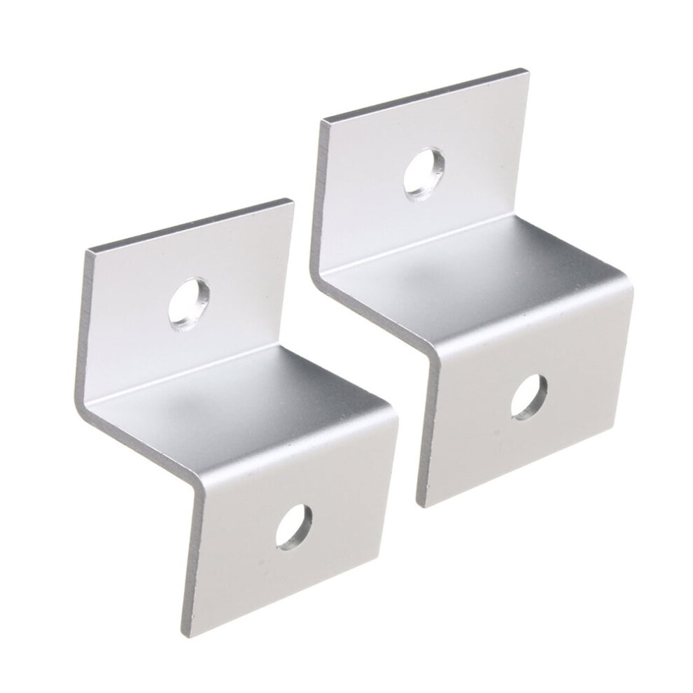 4Pc Solar Panel Roof Mounting Z-Bracket With Nuts And Bolts For Rv Boat Roof Wall And Other Off Gird Roof Installation 9485826279327