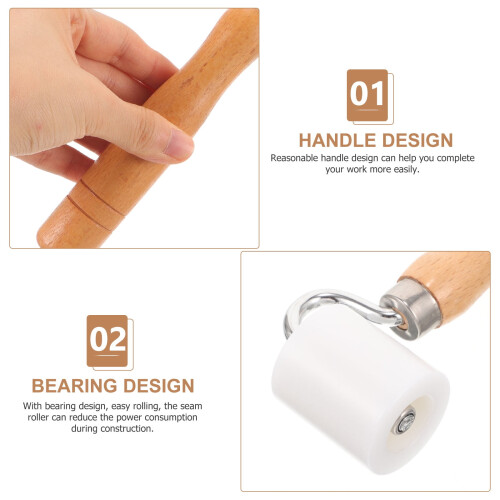 1Set Wallpaper Seam Roller for Effective Seam Rolling and Smoothing in DIY Projects 2