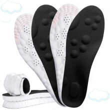 Pánské vložky do bot ZC2 4D Cloud-Like Comfort – paměťová pěna, přizpůsobitelné, podpora klenby, úleva od bolesti a únavy chodidel (US