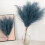Capim-dos-pampas artificial alto azul-marinho, 96,5 cm (38 polegadas), 10 hastes. 1
