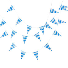 Banner Oktoberfest cu fanioane, 1 set