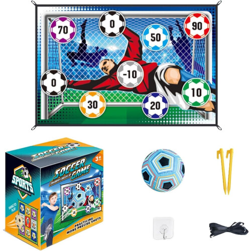Stryka Skillzone Fodboldmålspil med Bold & Sammenklappelig