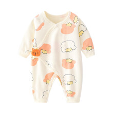abtuhar Babysparkdräkt, Småbarn Barn Pojkar Flickor Långärmad Polka Mönstrad Bodysuit Väska Och Nederdel Jacka Baby Flicka Sparkdräkt Beige
