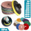 Kit de 10 Discos de Polimento Oecoator de 4 Polegadas para Uso a Seco/Úmido em Granito, Pedra, Concreto e Mármore. 6