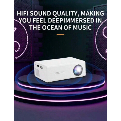 Μίνι προβολέας LED YG300HD 1