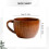 Tasse à thé en bois naturel (1 pièce) 4