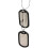 harmtty Άνδρες Γυναικεία Cool Dog Tag Μενταγιόν Κολιέ με Χάντρες Πουλόβερ Αλυσίδα 2