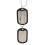 harmtty Άνδρες Γυναικεία Cool Dog Tag Μενταγιόν Κολιέ με Χάντρες Πουλόβερ Αλυσίδα 3