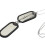 harmtty Άνδρες Γυναικεία Cool Dog Tag Μενταγιόν Κολιέ με Χάντρες Πουλόβερ Αλυσίδα 4