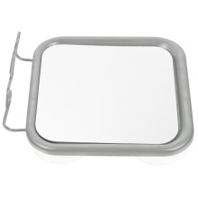 Miroir de salle de bain à crochet, miroir de douche antibuée, miroir de rasage sans perçage, miroir de salle de bain, miroir de rasage