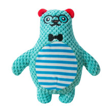Brinquedo de porco indestrutível com apito para cães de grande porte que adoram mastigar.