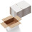 Verzenddozen 9x6x4 inch, wit, gegolfd, set van 25 1