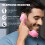 Telefone retrô com fio tipo C, preto (1 unidade) 4